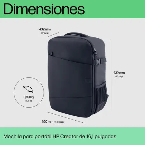 Mochila para portátil Creator de 16,1 pulgadas - Imagen 3