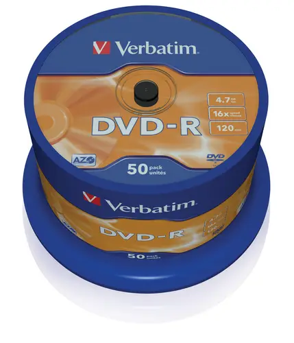 DVD-R Matt Silver 4,7 GB 50 pieza(s) - Imagen 1