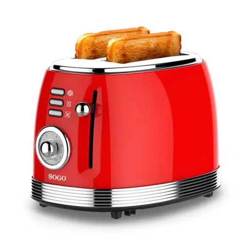 TOS-SS-5460 tostadora 6 2 rebanada(s) 850 W Rojo - Imagen 14