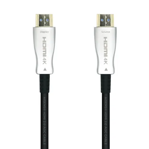 Cable HDMI V2.0 AOC Premium Alta Velocidad / HEC 4k@60Hz 18Gbps, A/M-A/M, Negro, 15m - Imagen 1