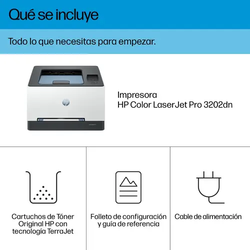 Impresora Color LaserJet Pro 3202dn - Imagen 5