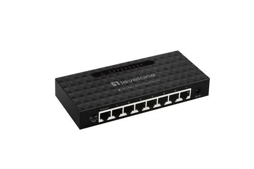 GEU-0821 switch Gestionado Gigabit Ethernet (10/100/1000) - Imagen 1