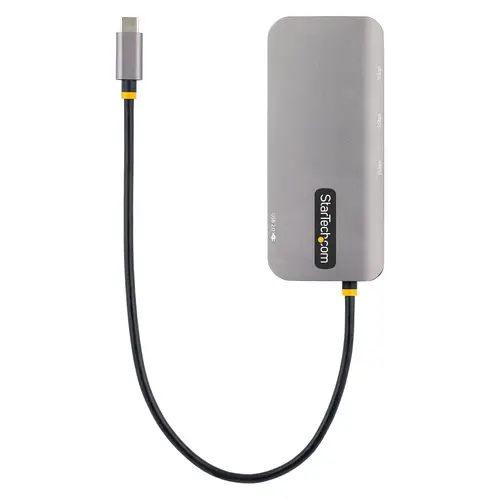 Adaptador Multipuertos USB C, de Vídeo HDMI de 4K y 60Hz, Hub USB-A 3.2 de 3 Puertos de 5Gbps, Entrega de Alimentación PD de 100W, GbE, Docking Station de Viajes - Imagen 8