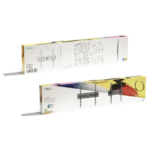 Soporte Fijo de pared para pantallas 32"- 75", Negro - Imagen 8