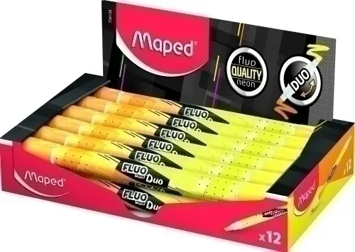 ROTUL. FLUOR MAPED DUO AM/NJ C/12
