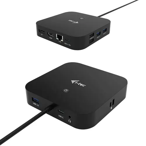 USB-C HDMI DP Docking Station with Power Delivery 100 W - Imagen 1