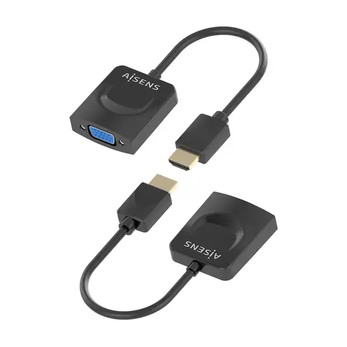Conversor HDMI a SVGA, HDMI A/M-SVGA/H, Negro, 15?m - Imagen 3
