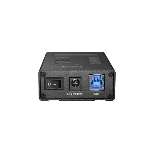 Hub USB 3.0 de 4 Puertos - Ladrón USB Tipo-A a 1x USB-C y 3x USB-A - Hub Comercial USB de Metal - USB 3.2 Gen 1 SuperSpeed de 5Gbps - Autoalimentado - de Carga Rápida BC 1.2 - Resistente/Instalable - Imagen 2