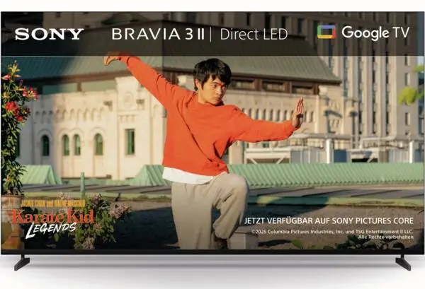 Bravia 3 II 190,5 cm (75") 4K Ultra HD Smart TV Wifi Negro