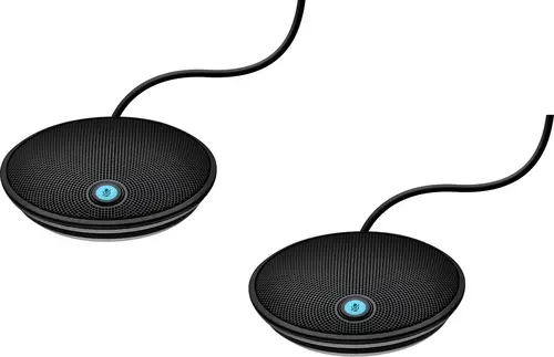 989-000171 micrófono Negro Micrófono de superficie para mesa - Imagen 1