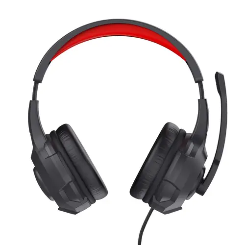 24785 auricular y casco Auriculares Alámbrico Diadema Juego Negro, Rojo - Imagen 2