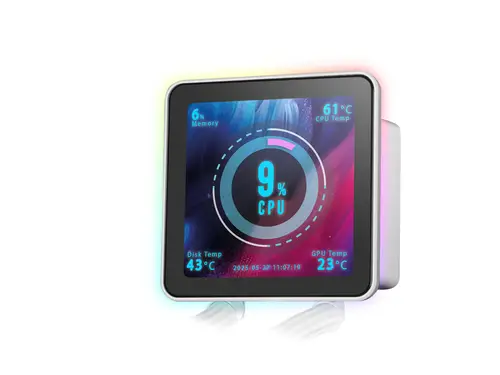 ML-VISIONPRO360W Procesador Sistema de refrigeración líquida todo en uno 12 cm Blanco 1 pieza(s) - Imagen 10