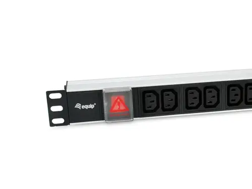 333318 unidad de distribución de energía (PDU) 12 salidas AC 1U Negro, Plata - Imagen 2