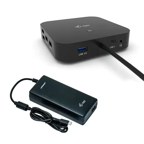 USB-C Dual Display Docking Station with Power Delivery 100 W + Universal Charger 100 W - Imagen 1