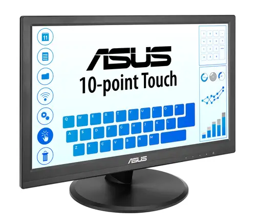 Touch VT169HE pantalla para PC 39,6 cm (15.6") 1920 x 1080 Pixeles Full HD LED Pantalla táctil Mesa Negro - Imagen 2