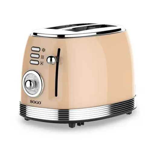 TOS-SS-5470 tostadora 6 2 rebanada(s) Beige - Imagen 9