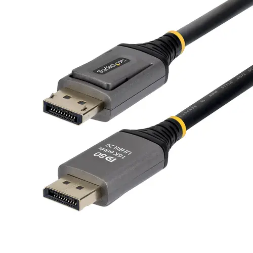 Cable DisplayPort 2.1 de 50cm - Cable DP80 Certificado VESA - Cable DP 2.1 - 10K/8K 60Hz, 16K 60Hz/8K 240Hz con DSC 1.2a Sin Comprimir - Cable para Monitor DP - Imagen 2