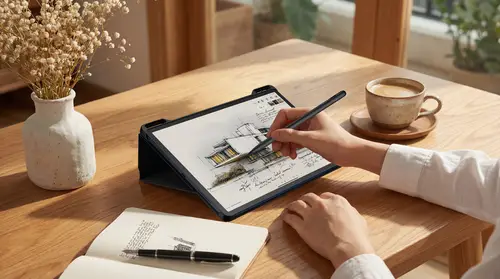 TAB A1 Plus Snapdragon 128 GB 31 cm (12.2") 6 GB Wi-Fi 5 (802.11ac) Android 16 Azul - Imagen 32