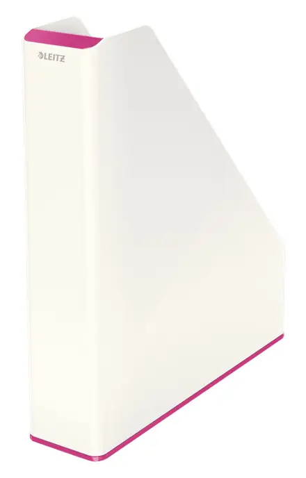 53621023 archivador organizador Poliestireno Rosa, Blanco
