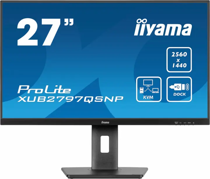 ProLite XUB2797QSNP-B1 pantalla para PC 68,6 cm (27") 2560 x 1440 Pixeles Wide Quad HD LED Negro