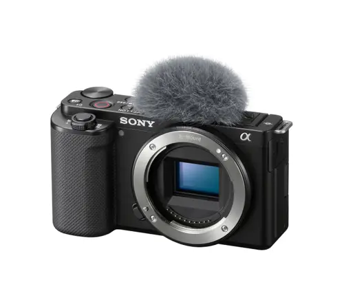 a ZV-E10 Cuerpo MILC 24,2 MP CMOS 6000 x 4000 Pixeles Negro - Imagen 3