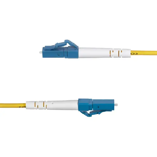 Cable de Fibra Óptica Simplex LC a SC (UPC) OS2 Monomodo de 5m - 9/125µm - 40G/100G - Resistente a Dobleces - Low Insertion Loss - Cable LSZH - Cable de Parcheo de Fibra - Imagen 4
