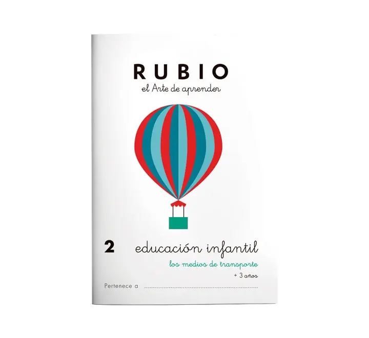 CUADERNO RUBIO A5 EDU. INF. 2 MEDIOS TRA - Pack de 10 unidades