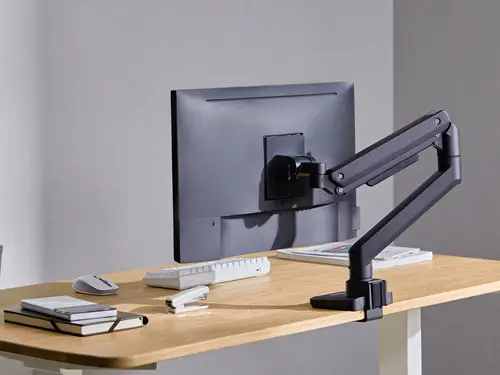 Soporte de escritorio para monitor de 17«-49», negro - Imagen 9