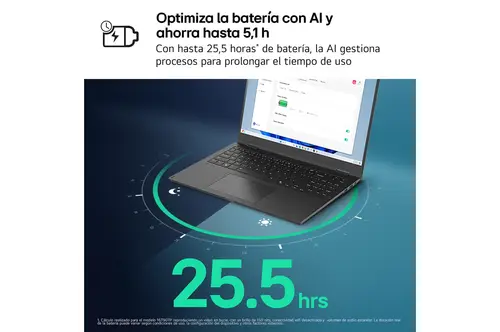 Gram Pro 16Z90TS-G.AU99B ordenador portatil Copilot+ PC Intel Core Ultra 9 288V Portátil 40,6 cm (16") 2.5K 32 GB LPDDR5x-SDRAM 1 TB SSD Wi-Fi 7 (802.11be) Windows 11 Home Gris - Imagen 4