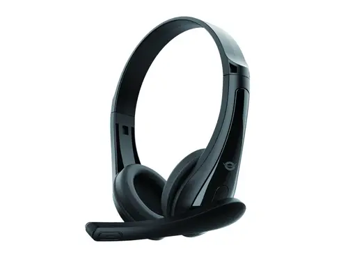 POLONA06B3T auricular y casco Auriculares Alámbrico Diadema Llamadas/Música Negro - Imagen 2