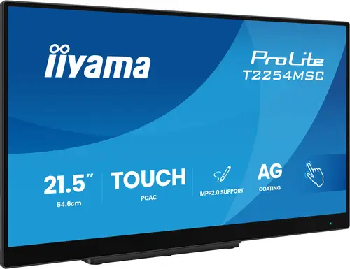 T2254MSC-B2AG pantalla para PC 54,6 cm (21.5") 1920 x 1080 Pixeles Full HD LED Pantalla táctil Negro - Imagen 6