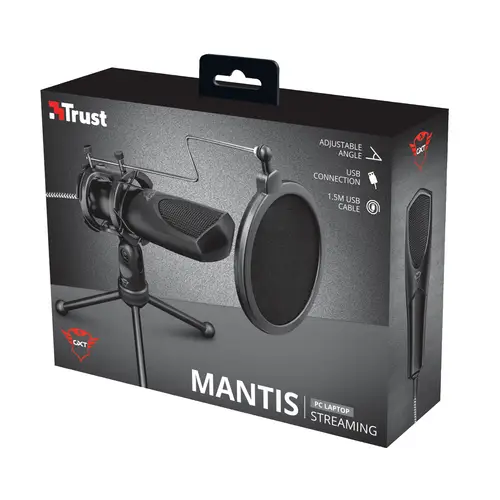 GXT 232 Mantis Negro Micrófono para PC - Imagen 5