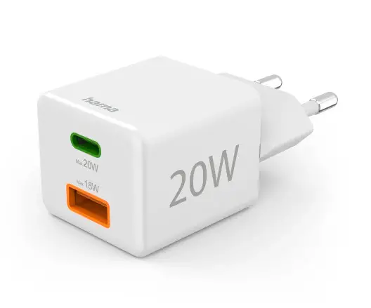 00201991 cargador de dispositivo móvil Auriculares, Batería portátil, Smartphone, Tableta Blanco Corriente alterna Carga rápida Interior