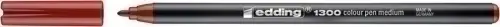ROTUL.EDDING 1300 CARMESI - Pack de 5 unidades