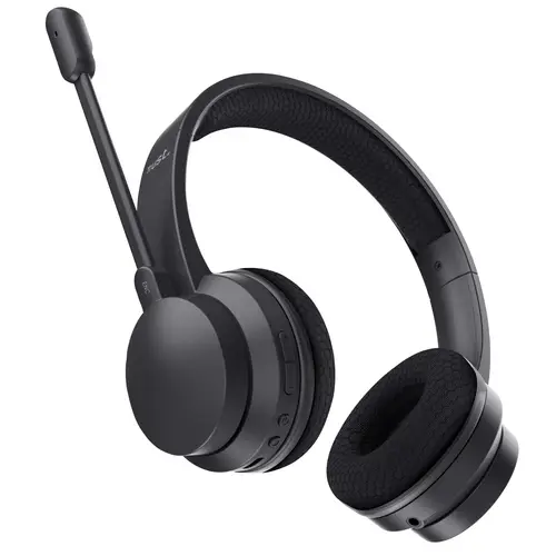 Ayda Auriculares Inalámbrico y alámbrico Diadema Llamadas/Música USB Tipo C Bluetooth Negro - Imagen 4