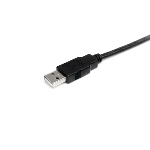 Cable de 1m USB 2.0 Alta Velocidad Macho a Macho USB A - Negro - Imagen 2