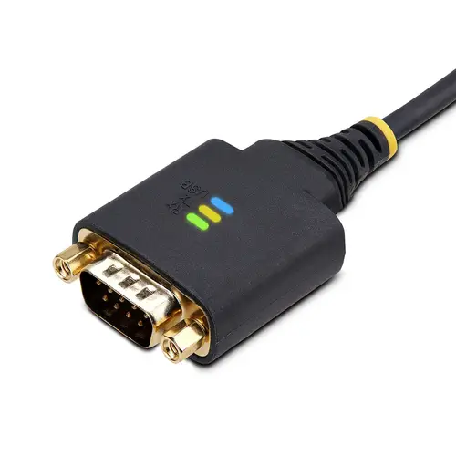 Cable Adaptador USB a Serie de 1m - Serial - Retención COM - FTDI - Adaptador USB-A a DB9 RS232 - con Tornillos DB9 Intercambiables - Windows/macOS/Linux - Imagen 7