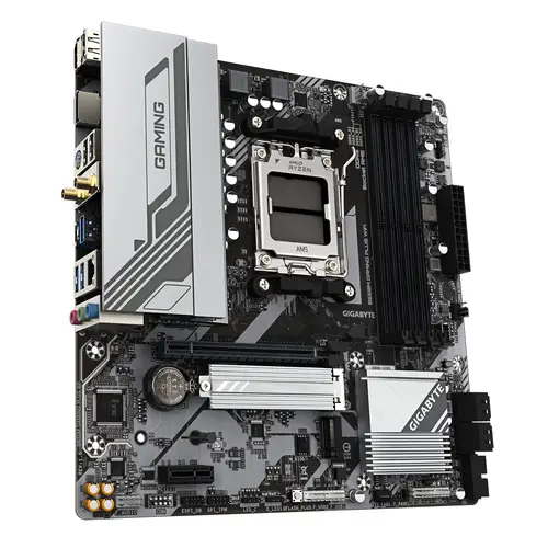 B650M GAMING PLUS WIFI Placa base - Procesadores AMD Ryzen 9000, VRM de 5+2+2 fases, hasta 8000 MHz DDR5, 2xPCIe 4.0 M.2, LAN 2.5GbE, WIFI 6E, USB 3.2 Gen 1 - Imagen 3