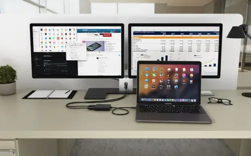 USB-C Dual 4K/60Hz (single 8K/30Hz) HDMI Video Adapter - Imagen 6