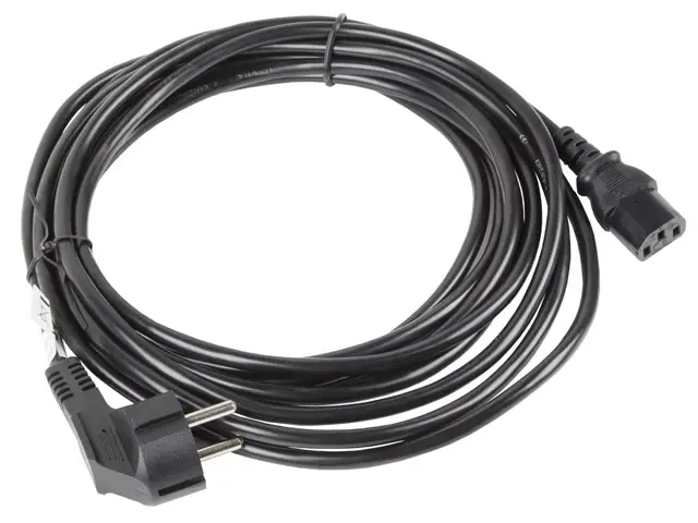 CA-C13C-11CC-0100-BK cable de transmisión Negro 10 m C13 acoplador CEE7/7