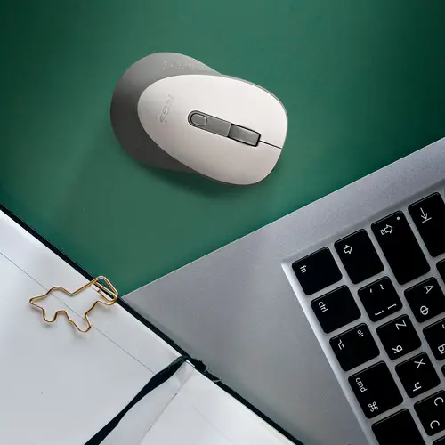 DEW ratón Oficina Ambidextro RF inalámbrico Óptico 1600 DPI - Imagen 5