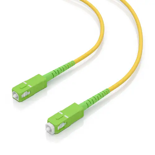 Cable Fibra Óptica Latiguillo G657A2 3.0 9/125 SMF Simplex CPR DCA LSZH, SC/APC-SC/APC, Amarillo, 5.0m - Imagen 3