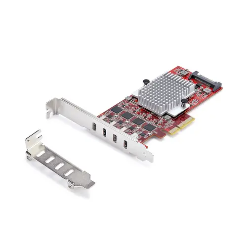 Tarjeta PCIe USB-C de 4 Puertos - Hub Interno USB Tipo C - USB 3.2 10Gb - 4 Controladores Independientes USB - TAA - Imagen 10