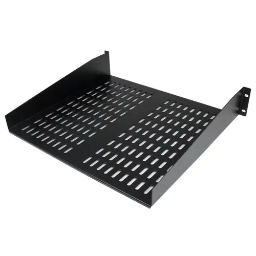 Estante Bandeja Ventilado Cantilever para Armario Rack de Servidores 2U Profundidad Fija - 22kg - Imagen 2