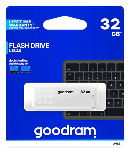 UME2 unidad flash USB 32 GB USB tipo A 2.0 Blanco - Imagen 5