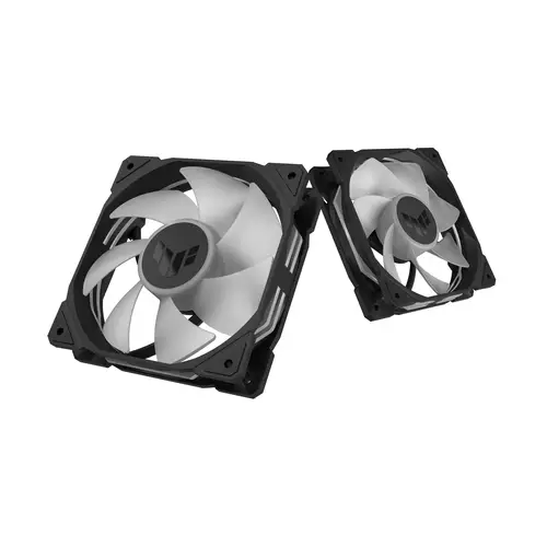 TUF Gaming TR120 ARGB Reverse Fan - Single Pack Carcasa del ordenador Ventilador 12 cm Negro - Imagen 8
