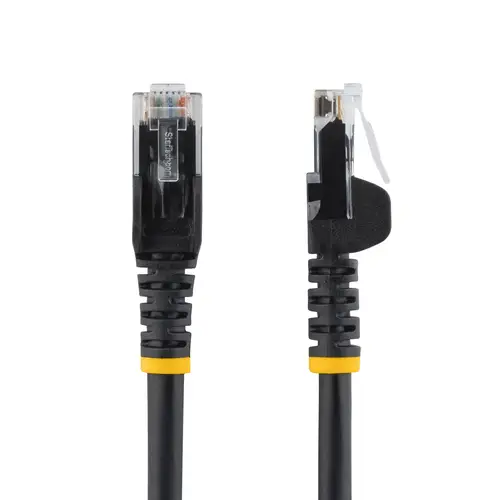 Cable de Red de 10m Negro Cat5e Ethernet RJ45 sin Enganches - Imagen 2