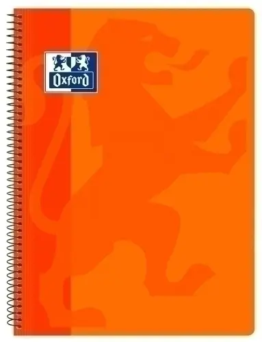 BLOCK OXF.SCH.PP Fº 80h CD.4 NARANJA - Pack de 5 unidades