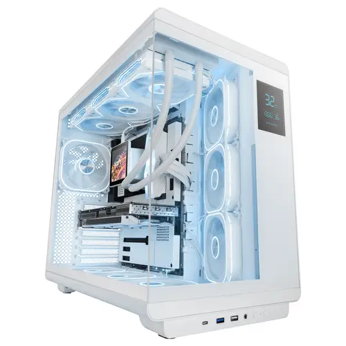 MCREVPROW carcasa de ordenador Midi Tower Blanco - Imagen 4