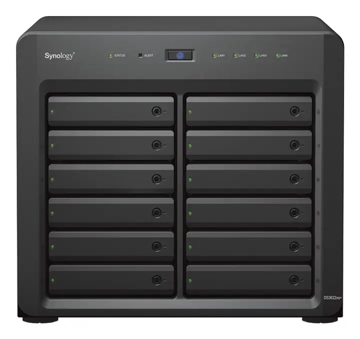 DiskStation DS3622xs+ NAS Torre Intel® Xeon® D D-1531 16 GB DDR4 0 TB DiskStation Manager Negro